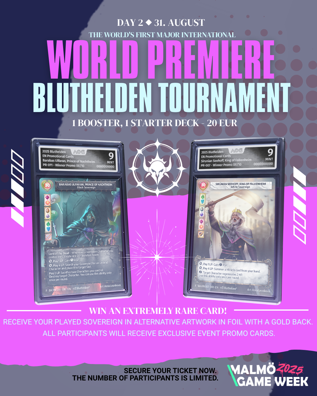 Celebration Tournament - Bluthelden Starter Deck Event in Malmö