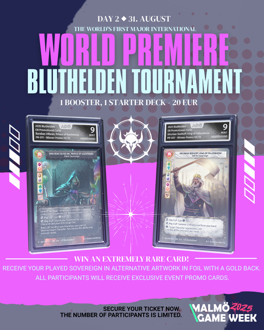Celebration Tournament - Bluthelden Starter Deck Event in Malmö