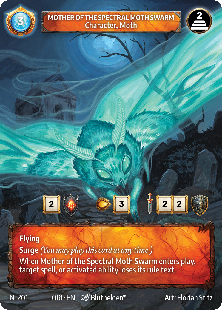 Mother of the Spectral Moth Swarm